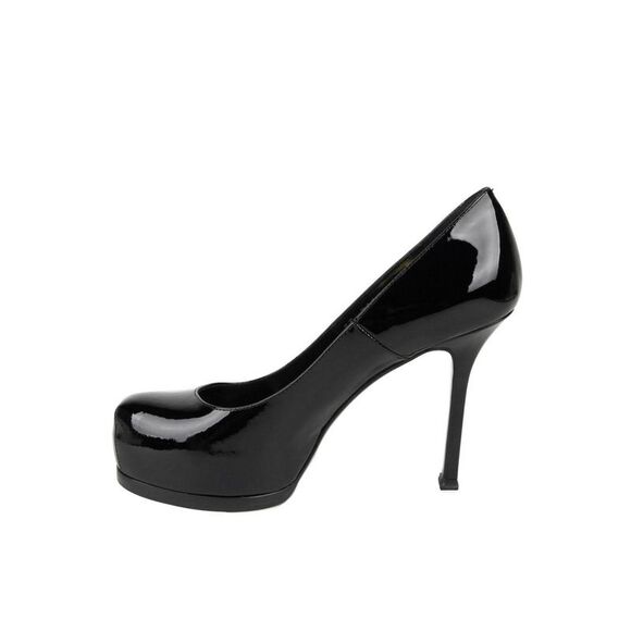 Saint Laurent Women's Black Patent Leather Tribtoo 80 Platform Pump (36 EU / 6 - Picture 8 of 9